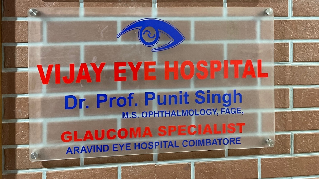 Dr. Prof. Punit Singh Name Board