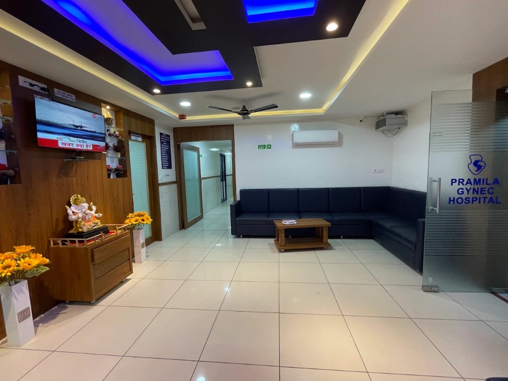 Reception and Waiting Area at Vijay Eye Hospital